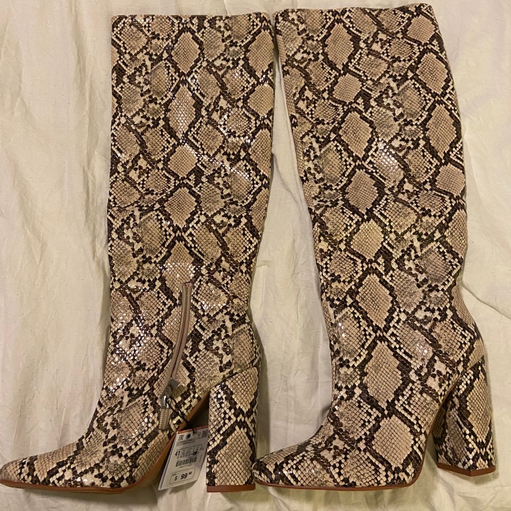 Knee high boots